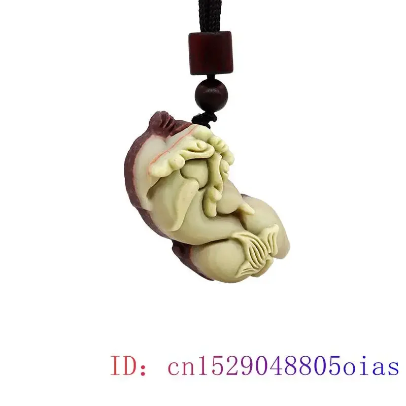 Jade Pixiu Pendant Carved Man Luxury Talismans Chinese Gemstones Necklace Accessories Necklaces Men Tiger Natural Jewelry Stone