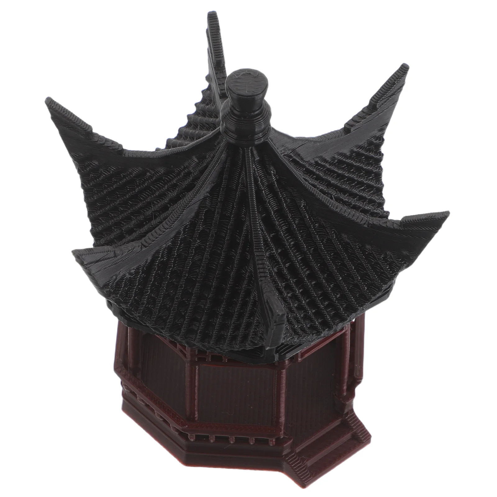 

Traditional Chinese Mini Pagoda Bonsai Decor Garden Ornament Courtyard Accessories Miniature Landscape Tiny Houses