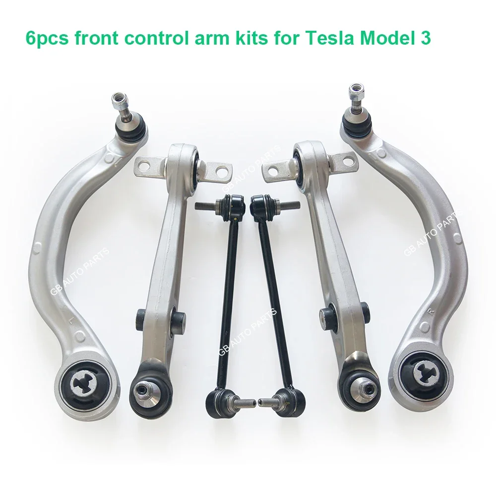 Sets Front Suspension steering Wishbone Control Arm for Tesla Model Y/3/S/X 1043965-00-A 1027351-00-C 1027322-00-D 1044321-00-G
