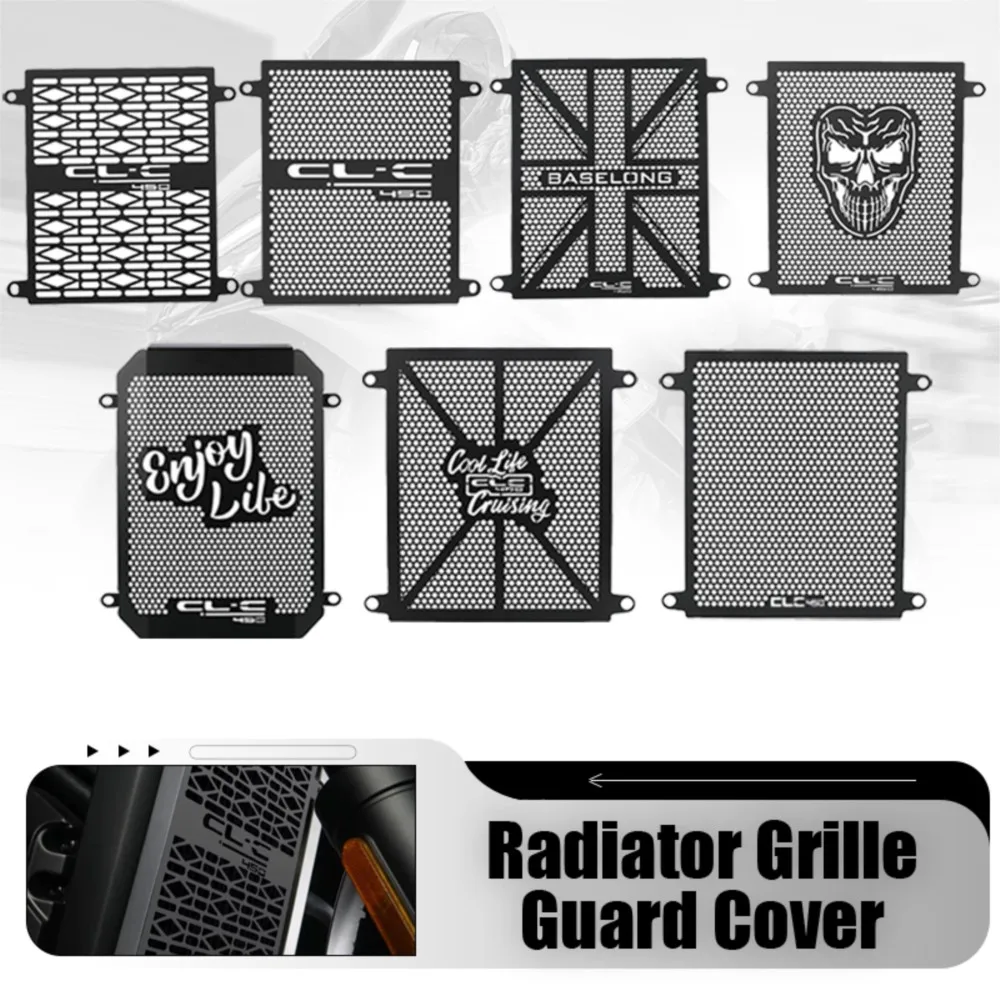 

FOR CFMOTO CF MOTO 450 CLC 450 CLC450 450CLC Bobber 2023 2024 2025 Motorcycle Accessories Radiator Grille Guard Cover Protection