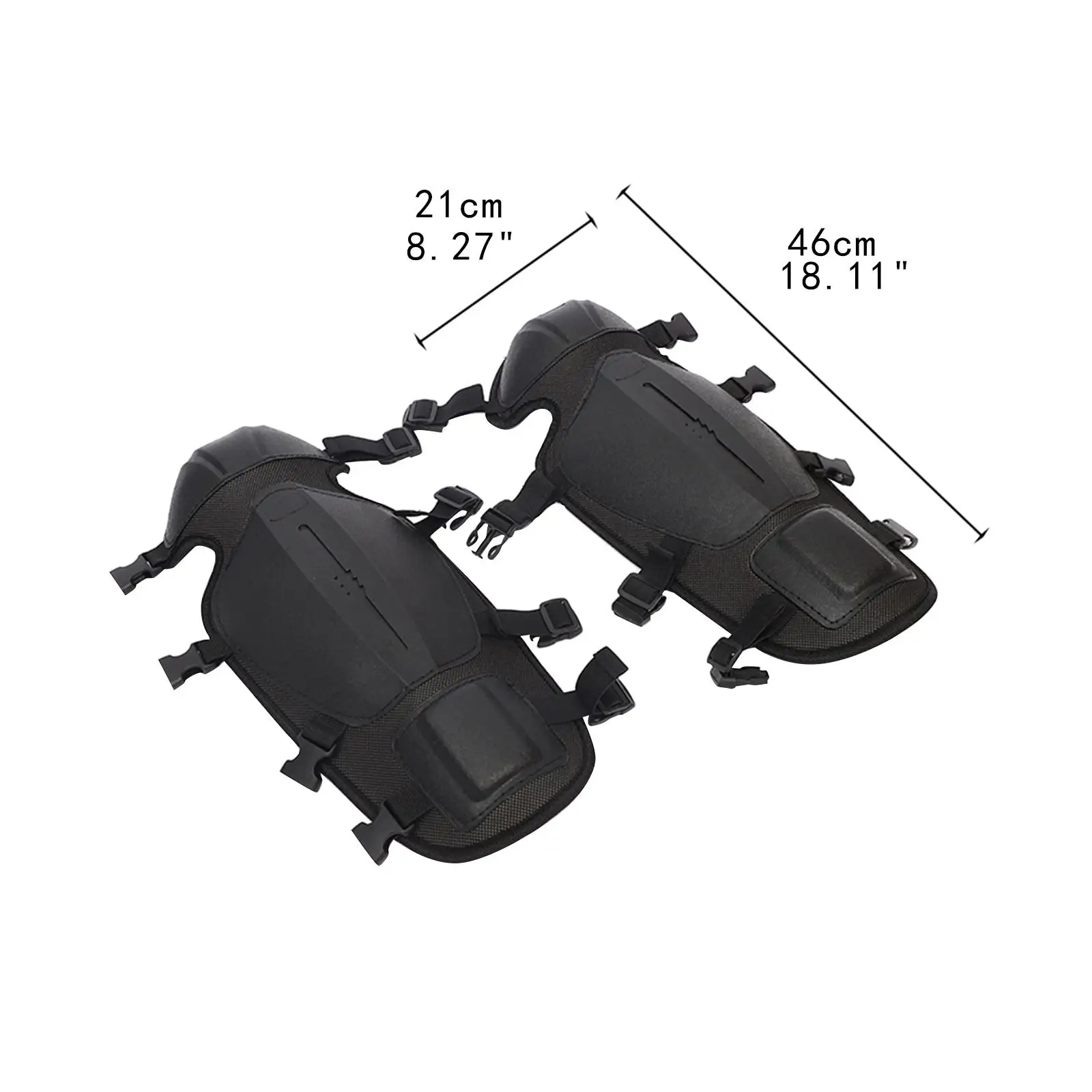 2Pcs Gardening Knee Pads, Trimmer Gaiters Thickened Leg Protectors Mowing Shin Guards for Tiling Weeds Eating Garden Work