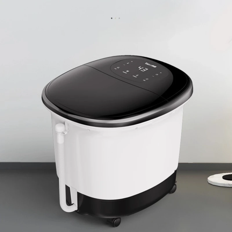 Fully Automatic Electric Surfing Massage Foot Bath Bucket,Smart Temperature-controlled Heating Foot Wash Basin, Footbath Machine
