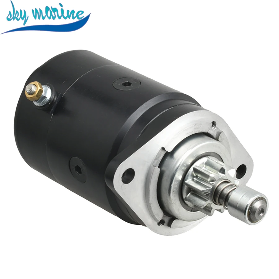 

346-76010 Starter Motor 9 Tooth For Tohatsu Mercury Outboard Motor M25C M30C M40C 346-76010-0; 853805A1, 334760100M, 346760100