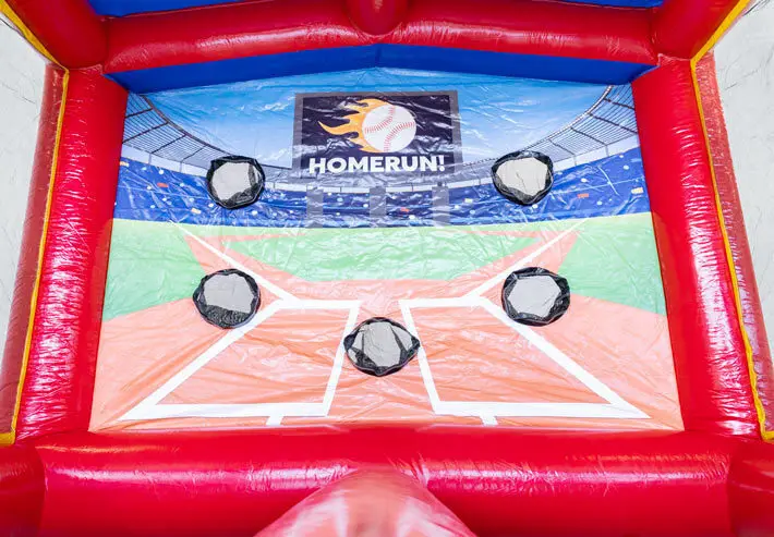 Commercial Inflatable Interactive Sports Outdoor Backyard Baseball Hit Game Kids Adults Carnival Funny Balls Shooting Game