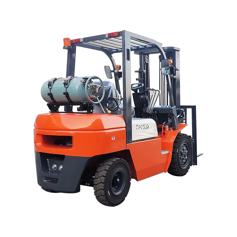 4-ton four-wheel drive off-road forklift seat mounted four-wheel hydraulic loading and unloading truck, diesel forklift