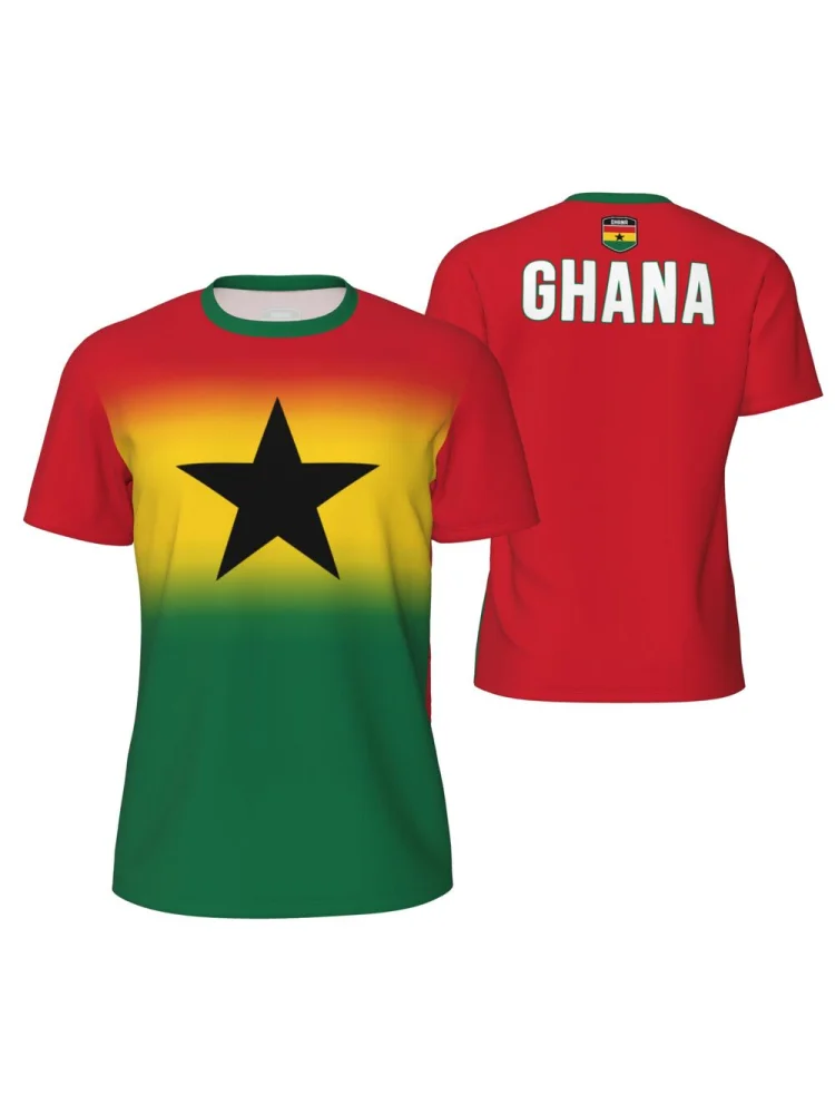 AliExpress Sugiuchi Sports Mesh T-shirt Ghana Flag For Running Bike Soccer Tennis Football Fitness Tees 3D Printed
