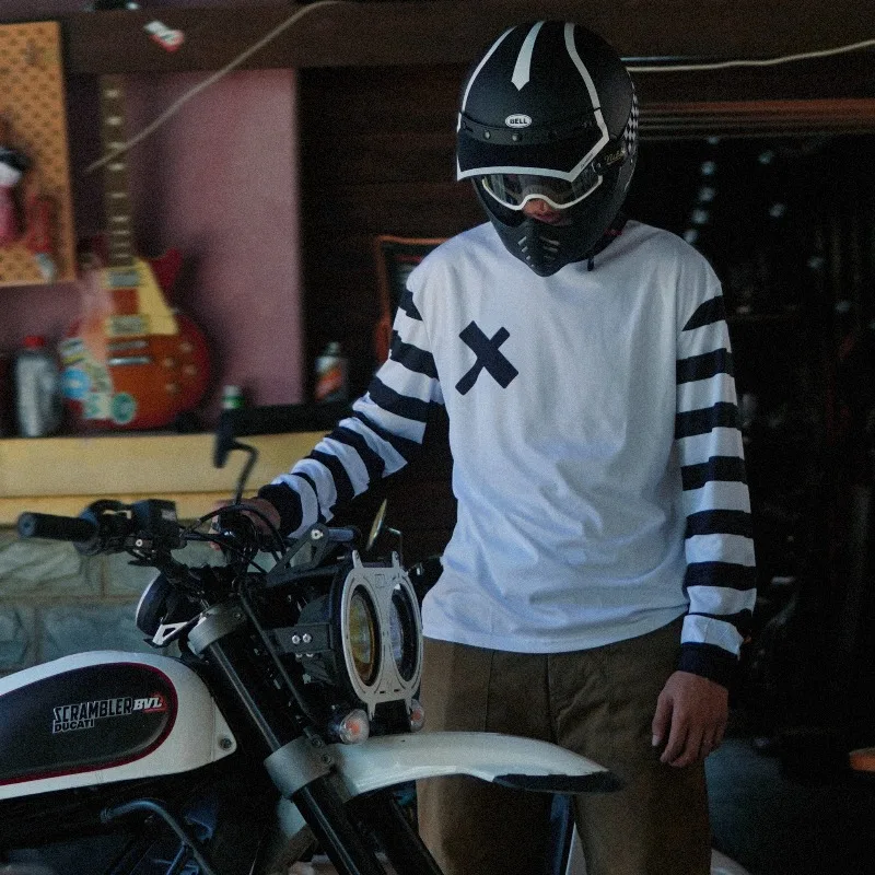 

New men's summer motorcycle suit, mountain bike, breathable and dry casual long sleeved, street motorcycle suit