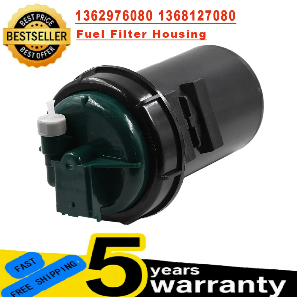 1362976080 1368127080 Fuel Filter Housing for Fiat Ducato Citroen Relay For Multijet HDI JTD Diesel 3.0 2.3 Boxer Relay Ducato