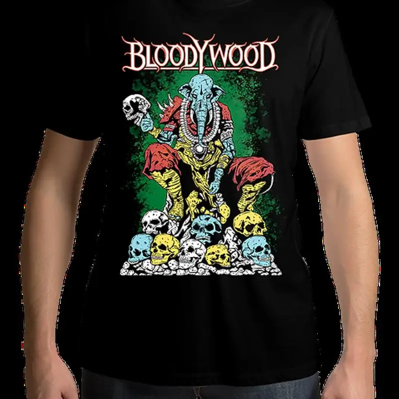 Bloodywood The Skull Jumbo Print T-Shirt