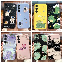 For Samsung Galaxy S23 FE Case Cute Dinosaur Cartoon Cover Soft TPU Phone Case For Samsung S 23 Plus Galaxy S23 Utra S23+ Bumper