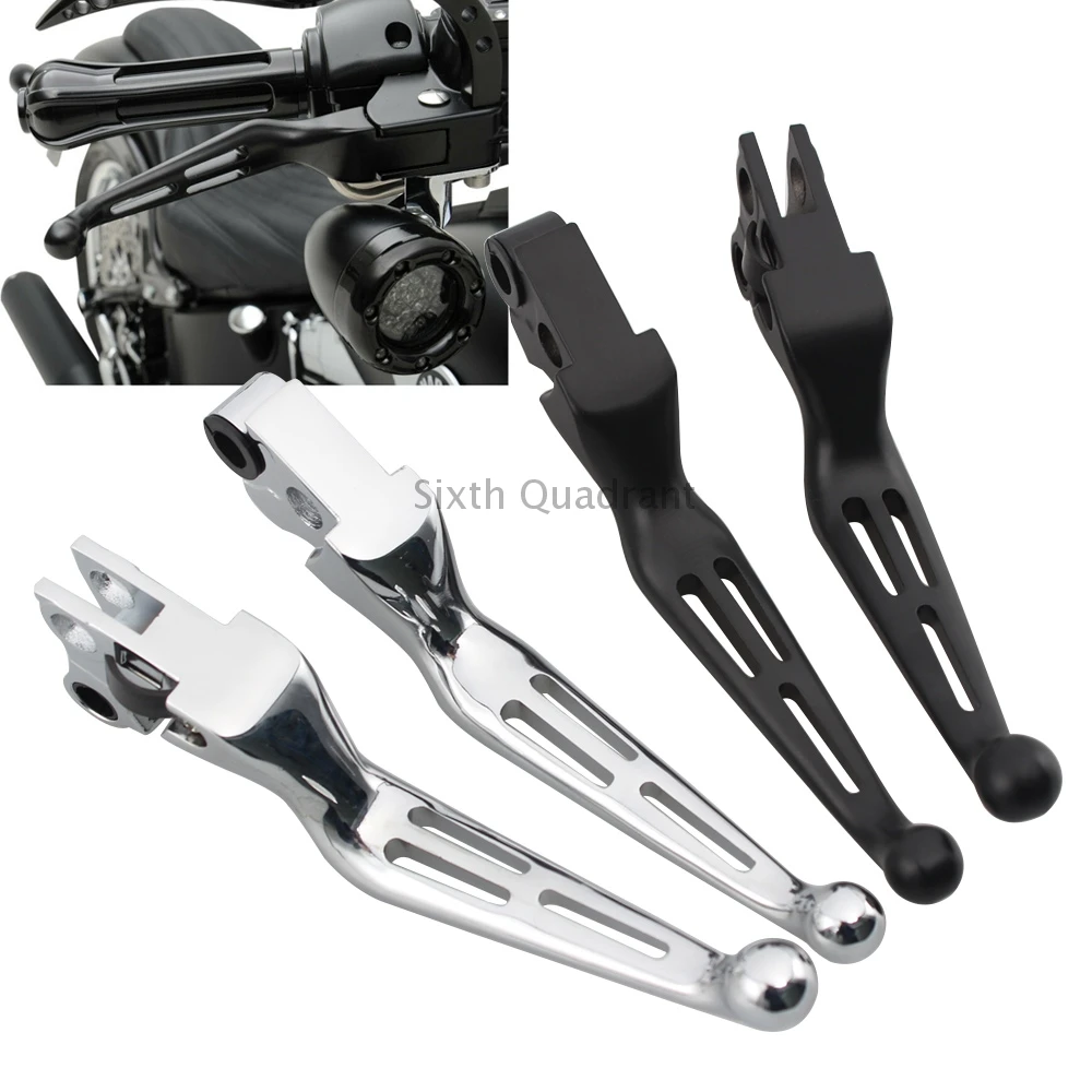 Motorcycle Accessory Aluminum Brake Lever Clutch For Harley Sportster 883 1200 Softail FXDB Bob Dyna Glide Universal Accessories