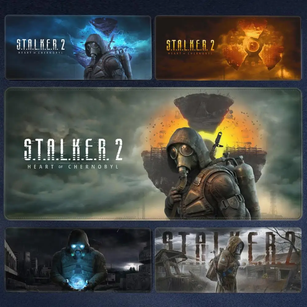 

Большой игровой коврик для мыши Stalker 2, компьютерный ноутбук, коврик для клавиатуры Rupper, настольный коврик для ПК, геймерский коврик для мыши XXL, офисный коврик для мыши