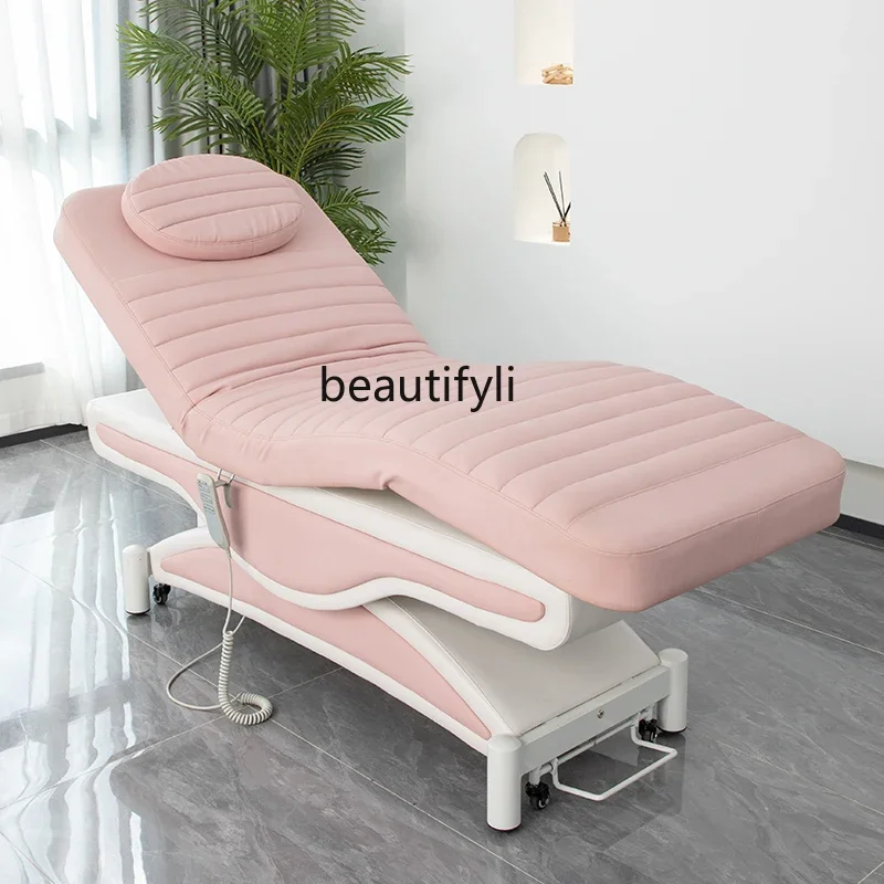 Electric beauty bed ear  care bed beauty salon automatic lifting tattoo bed