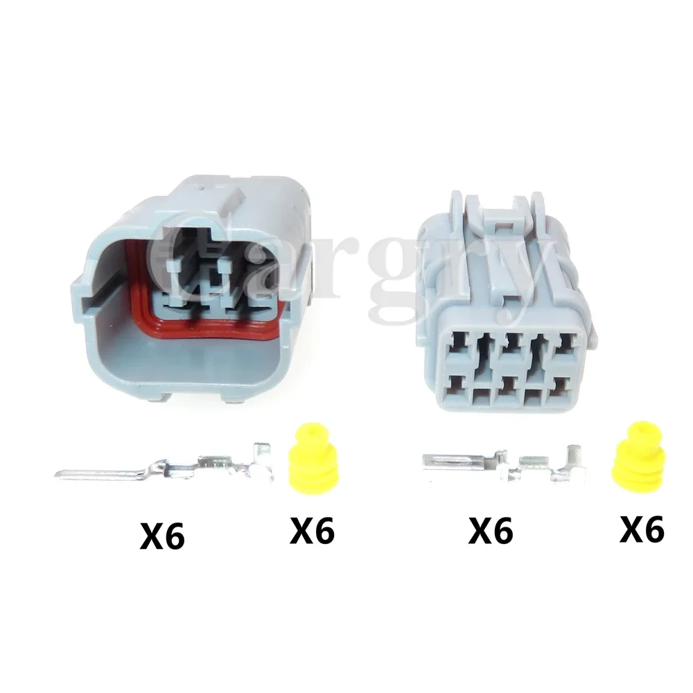 1 Set 6P MG640337 MG610335 Auto Taillight Socket 7123-7464-40 7222-7464-40 AC Assembly Car Tail-lamp Wiring Plug for Kia