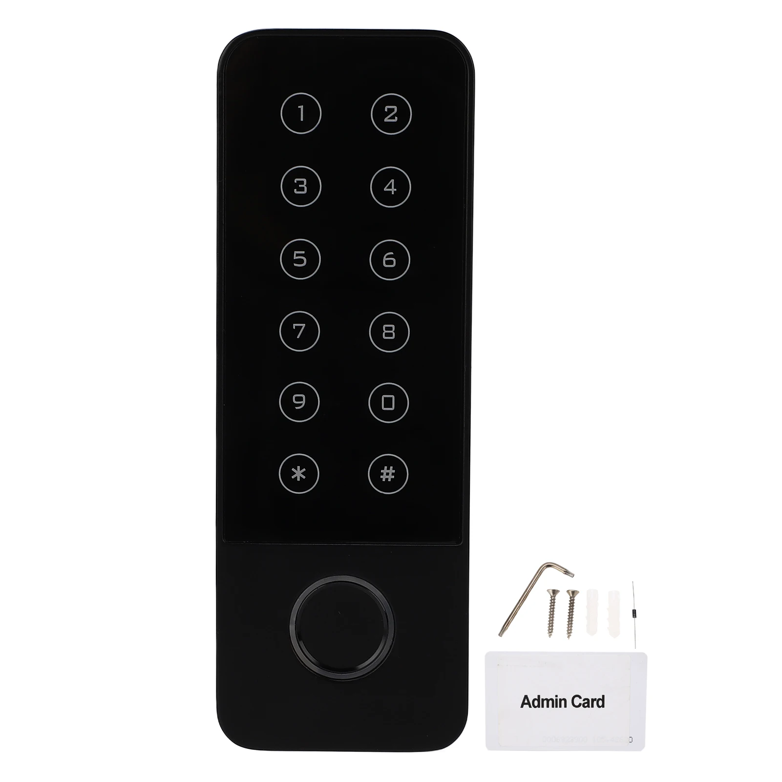 ZK30 Door Access Control System Waterproof ID Card Fingerprint Password 2120 Users 200 Fingerprints for Appartment Offices