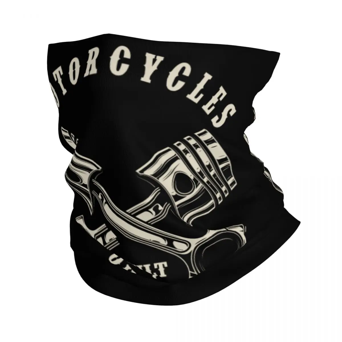 Retro Motorbike Rider Bandana Neck Gaiter Printed Motorcycle Lover Moto Vintage Wrap Scarf Warm Face Mask All Season