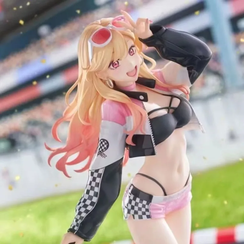 My Dress Up Darling Marin Kitagawa Race Queen Ver 1/7 Scale Anime Figure Painted Collectible Model Toy Desktop Decoration Gift