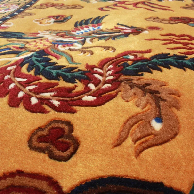Wool Tibetan rugs, ethnic artworks, bedroom, living room, study rugs