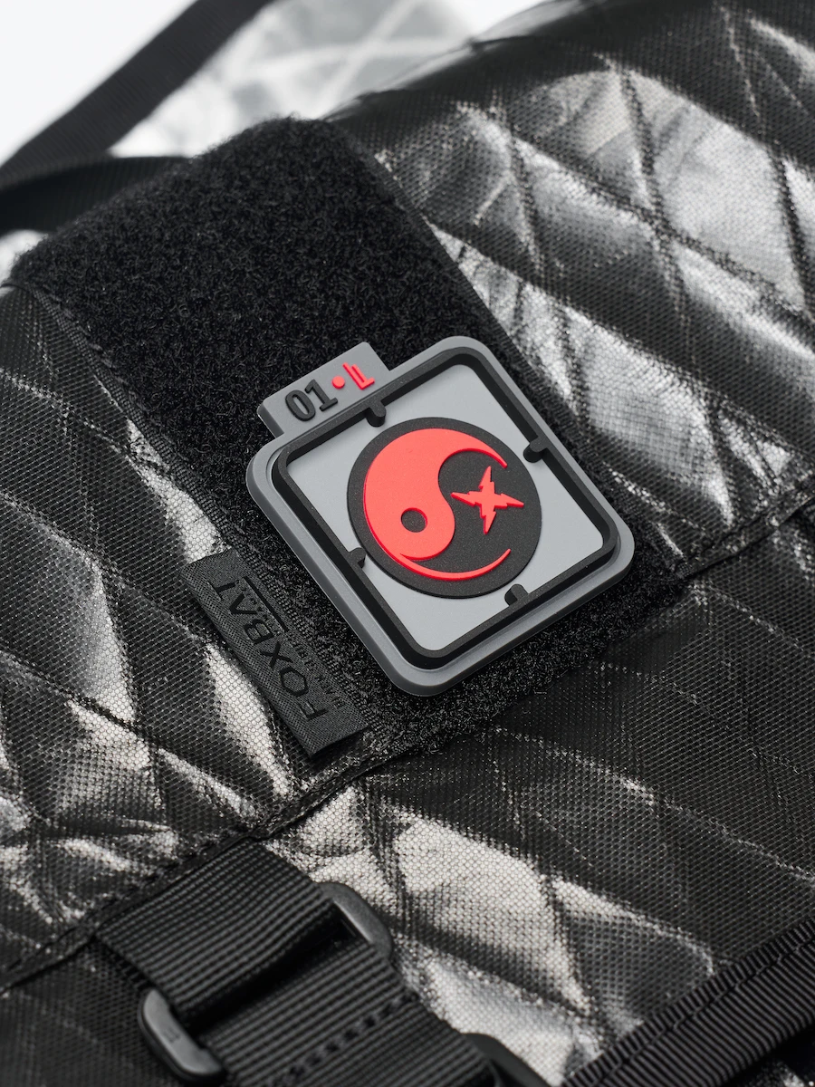 FOXBAT Alert Theme PVC Patch Tactical Armband DIY Decor na odzież i plecaki — zdjęcie 6