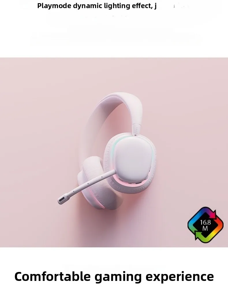 Afbeelding 5: G735 Aurora Draadloze Bluetooth Gaming Headset Microfoon Headset RGB Lichteffect Oproepfunctie