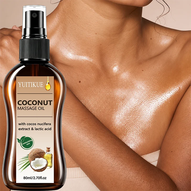 Coconut Oil Pull - YUITIKUE Coconut Extract Massage Oil, Hydrating