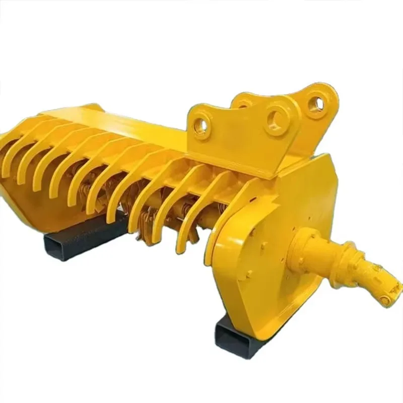 Mini Skid Steer Attachments Flail Mower with High Quality Motor for 2-4 Ton Skid Steer Loaders