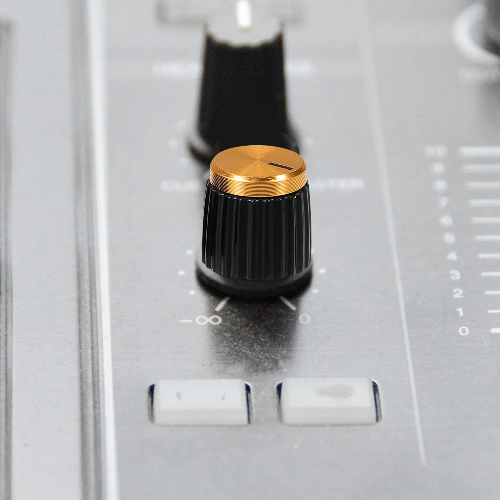 

4Pcs Audio Knobs Plastic Potentiometer Knobs for Guitar Amplifier Volume Tone Control Replacement Potentiometer Knob