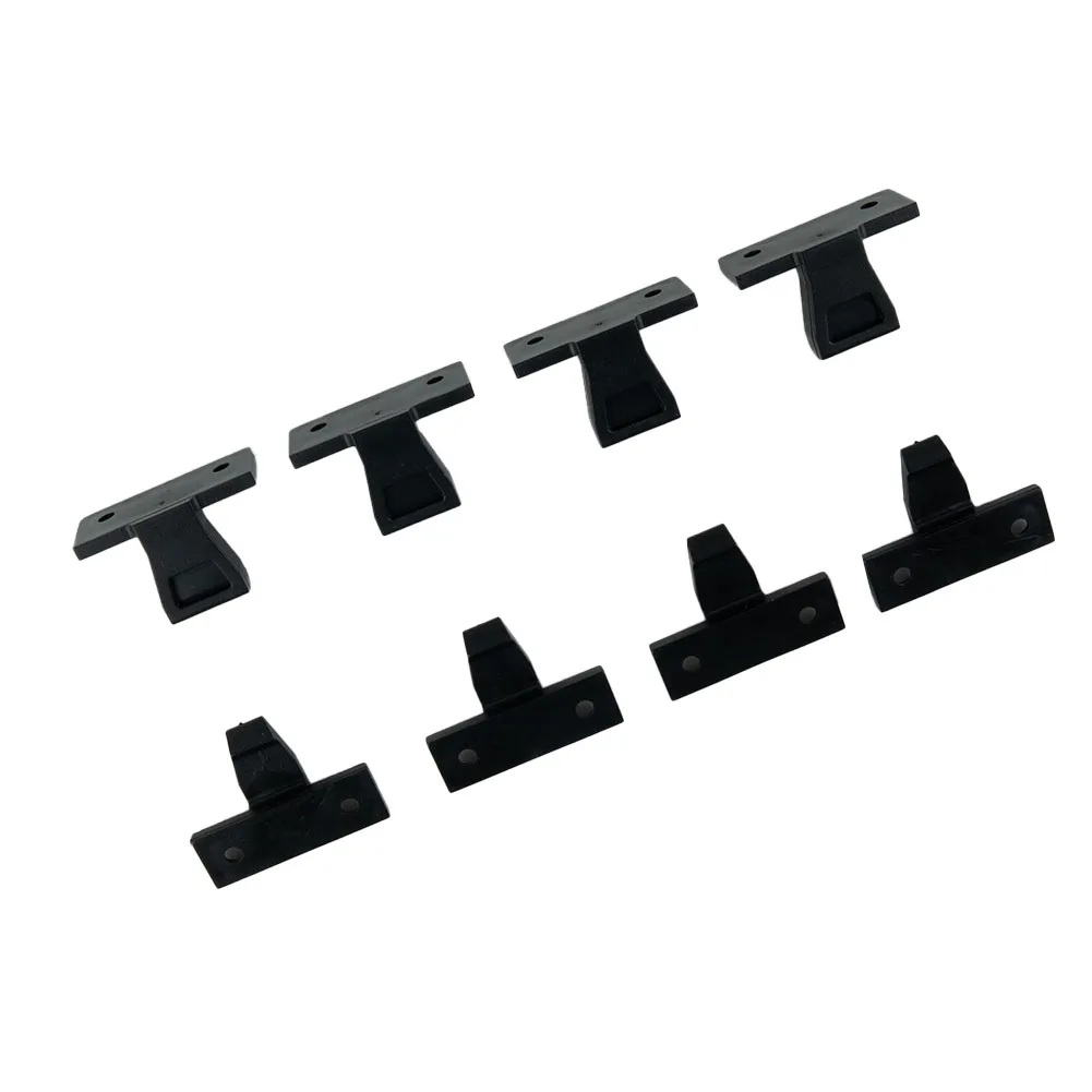 New Practical High Quality Bracket Kitchen Plastic Press Fit Push In 20kg High Quality Materials 4 Pack New Practical