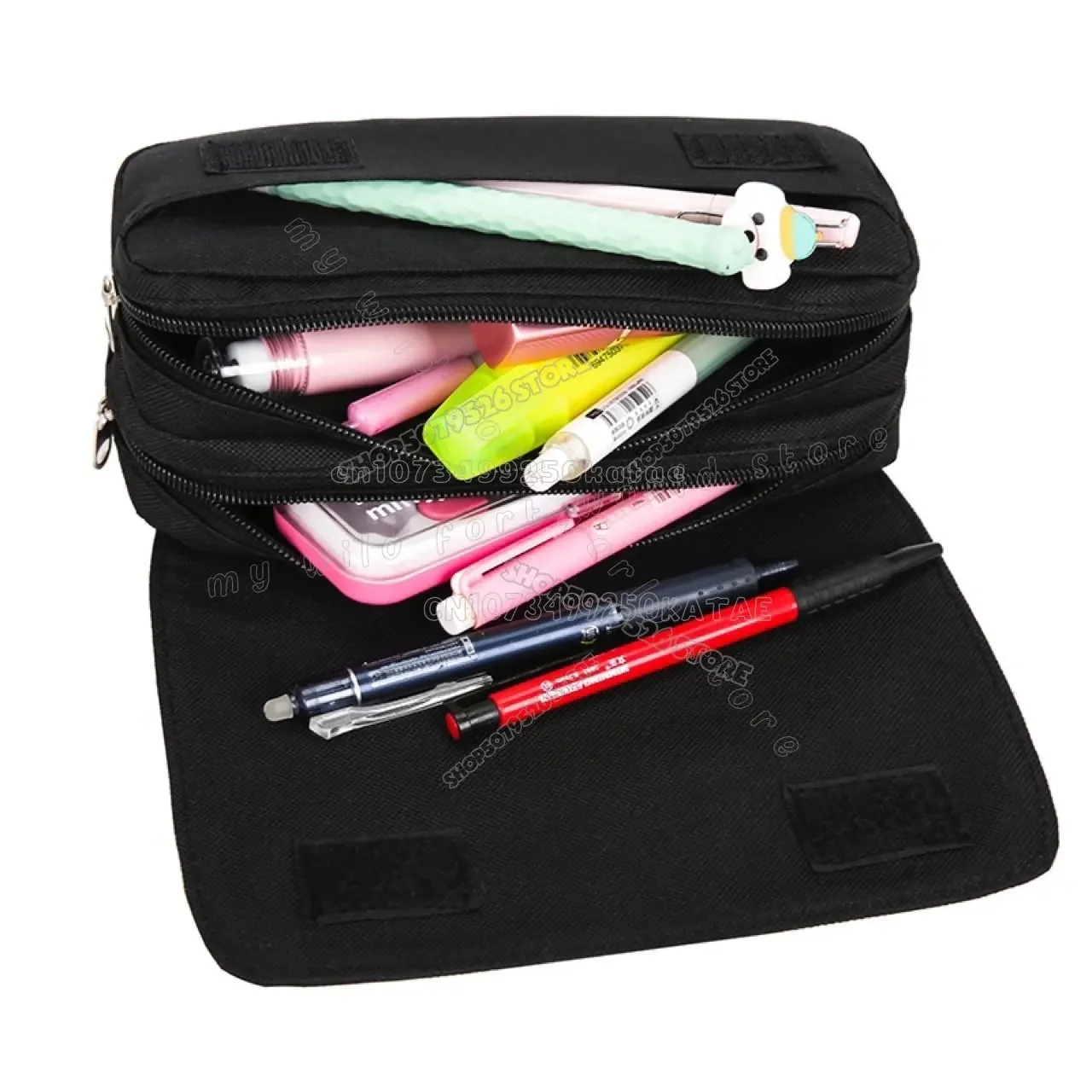 Dragons Ball astuccio per matite di grande capacità Cute Anime Boy Student Pencilcase Kid Pen Box School Stationery Cartoon Pencil Bag Pouch