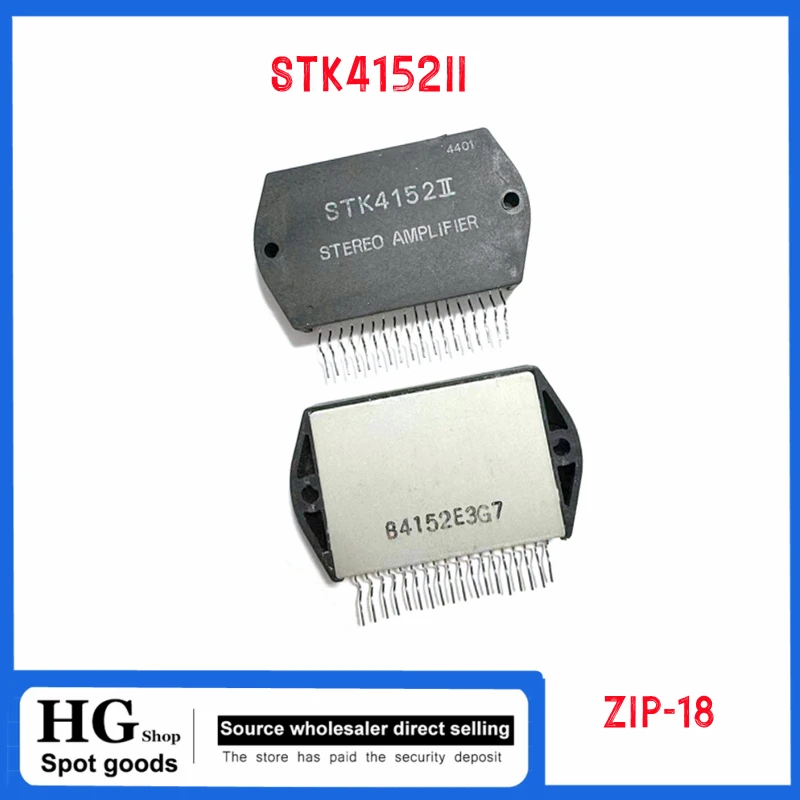 Original STK4152II STK4152 STK4152 ZIP-18 thick film audio power amplifier module