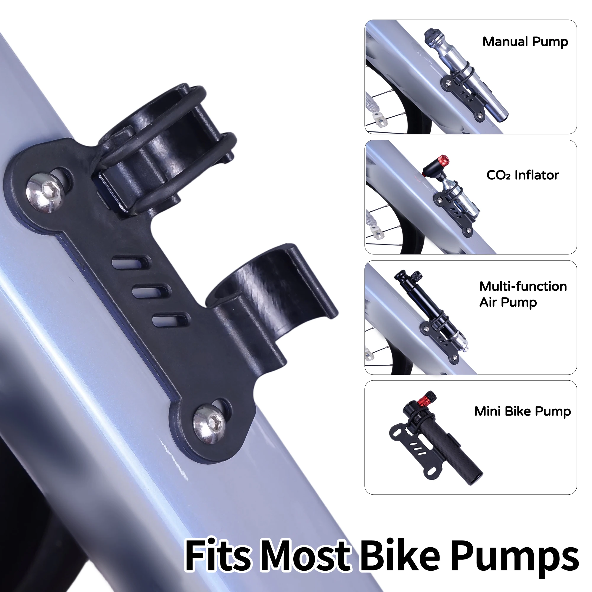 ขาตั้งปั๊มจักรยาน คลิปยึด ขาตั - Bike Pump Frame Mount บทวิจารณ์และราคา