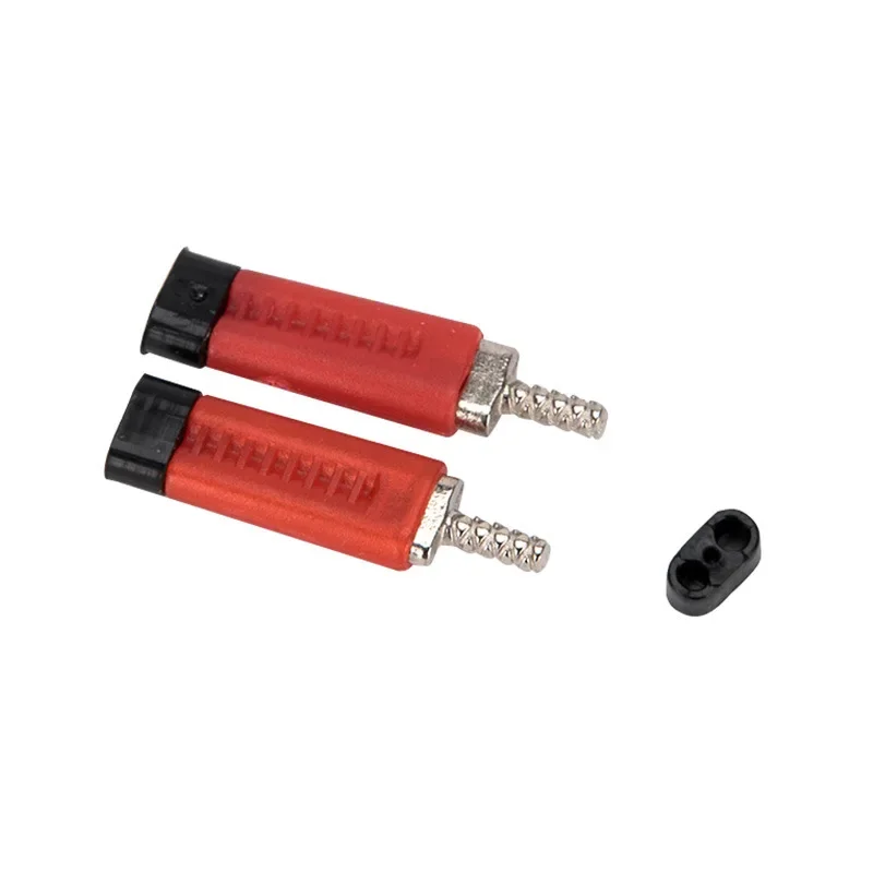 SUPER-X 500pcs Double Dowel Pins Three-item Set Laboratory Use Double Twin Pin Tools Red Plastic Cap Twin Pin Product