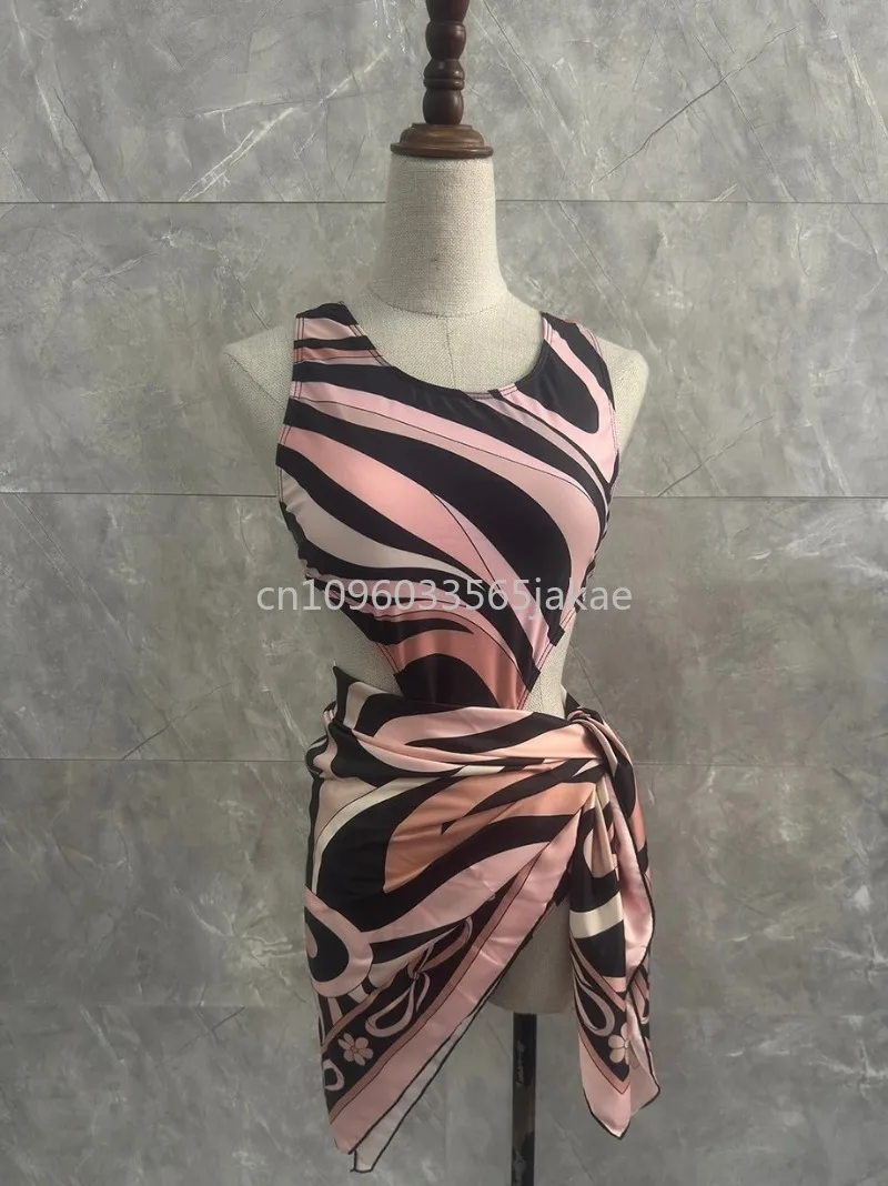 

Luxury Design Women's Scarf Swimsuits Italy Designer Brand Scarf Headband Bikini Sets Sexy Ribbon Swimwear
