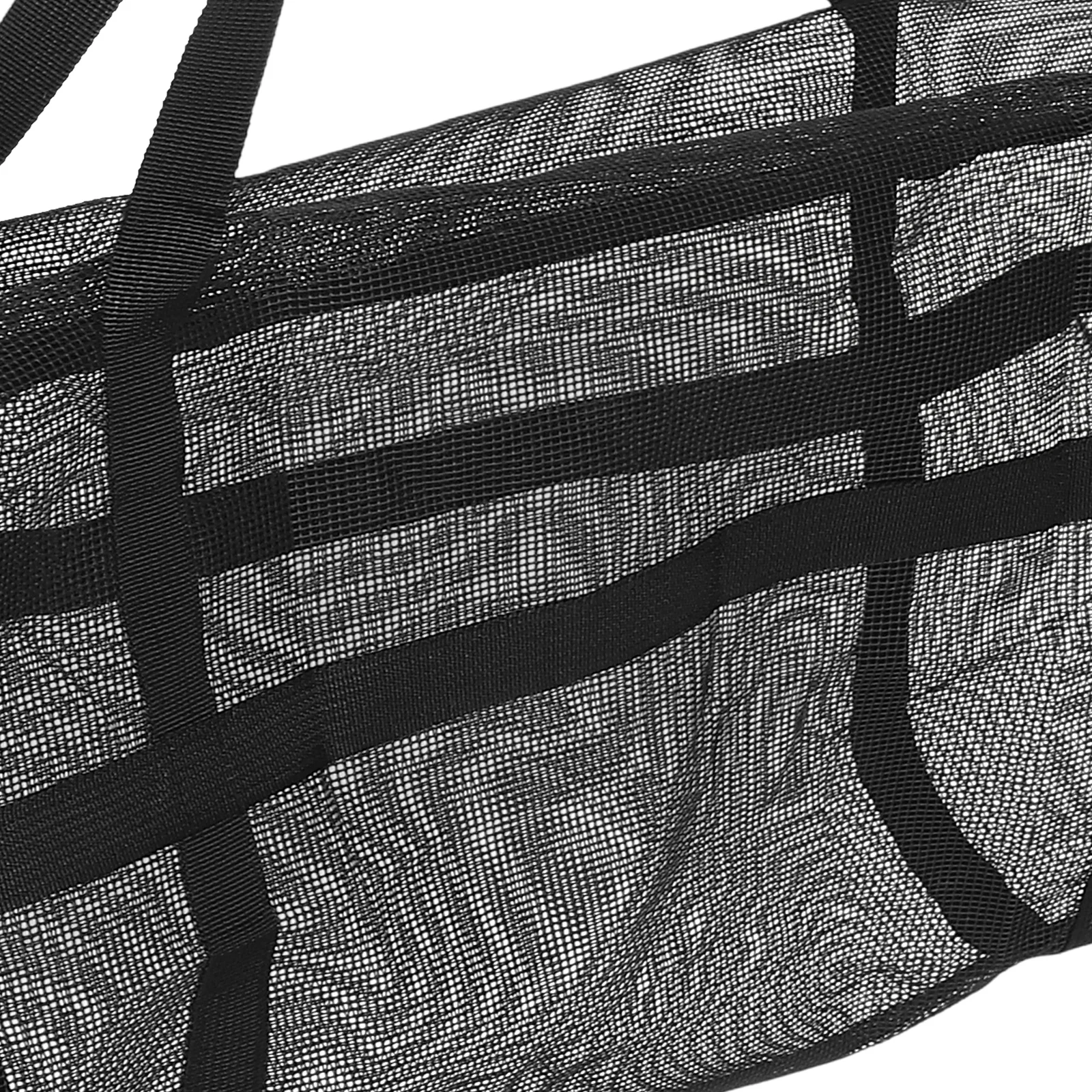 Grande capacidade basquete futebol malha saco de armazenamento alça dupla ginásio duffle saco para esportes treinamento fitness equipamentos ao ar livre