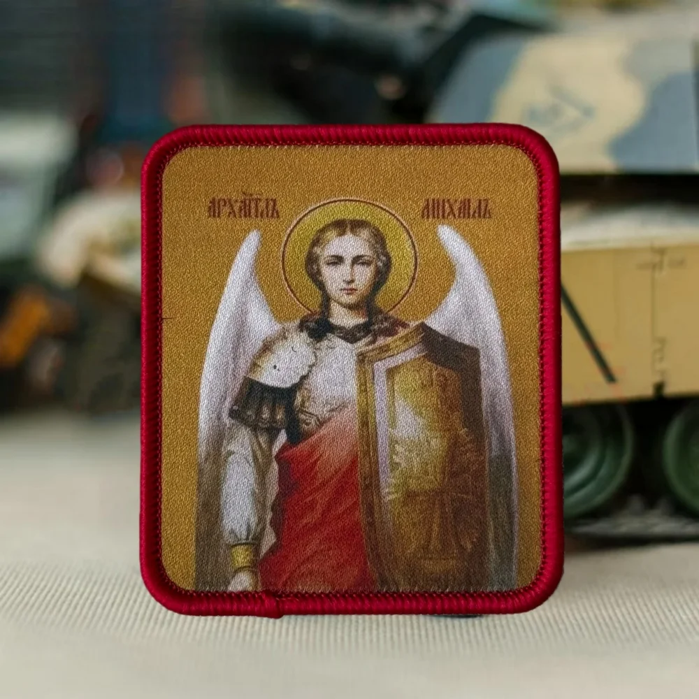 Parche moral Archangel Michael velcro ropa mochilas tácticas - imagen 4