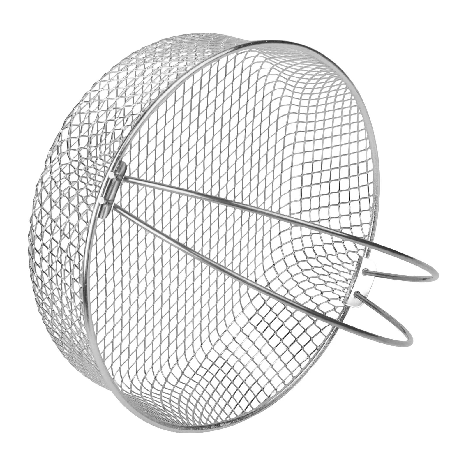 Cooking Basket Mesh Frying Basket Stainless Steel Material for versatile Cooking Tool Breathable Mesh Cooking Basket