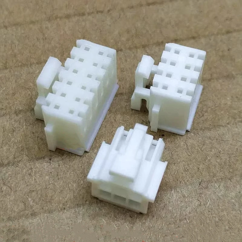 100pcs Phb 2.0mm Housing Connector Female Double Row With Phsd Connectors 2*2/3/4/5/6/7/8/10p