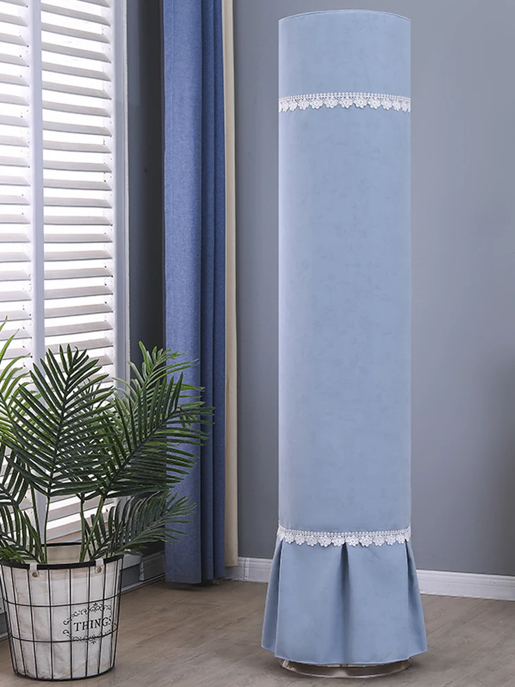 

New Simple Thiened Full Wrap round Air Conditioner Cover Dustproof Modern Sle Standing Design Cylindrical Air Conditionin...
