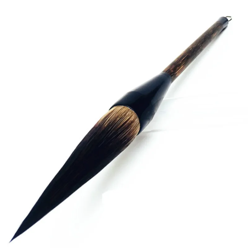 Chinese Calligraphy Brush Pen Long Bear Hair Wool Hair Brush Running Script Cursive Script Drawing Brush Caligraphy Tinta China