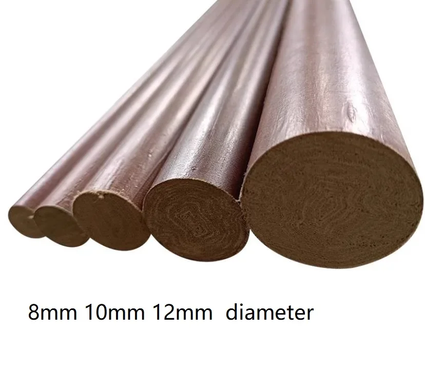 

8mm 10mm 12mm Phenolic resin laminated cloth bar bakelite rod Insulated electric wood stick insulation Muslin bar insulating rod