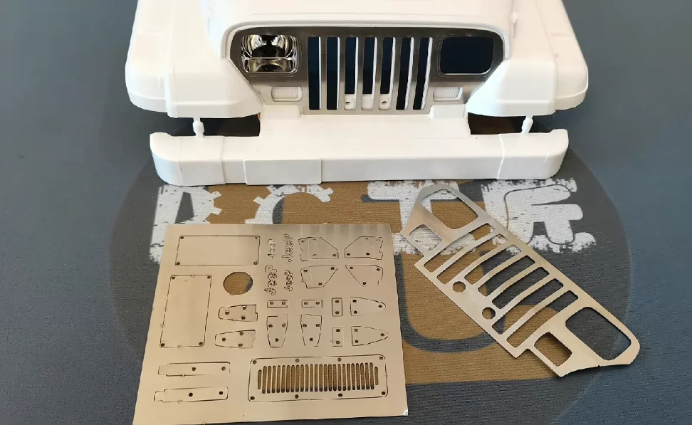 1/10 Tamiya YJ Wrangler Hard Original Hard Body shell Part