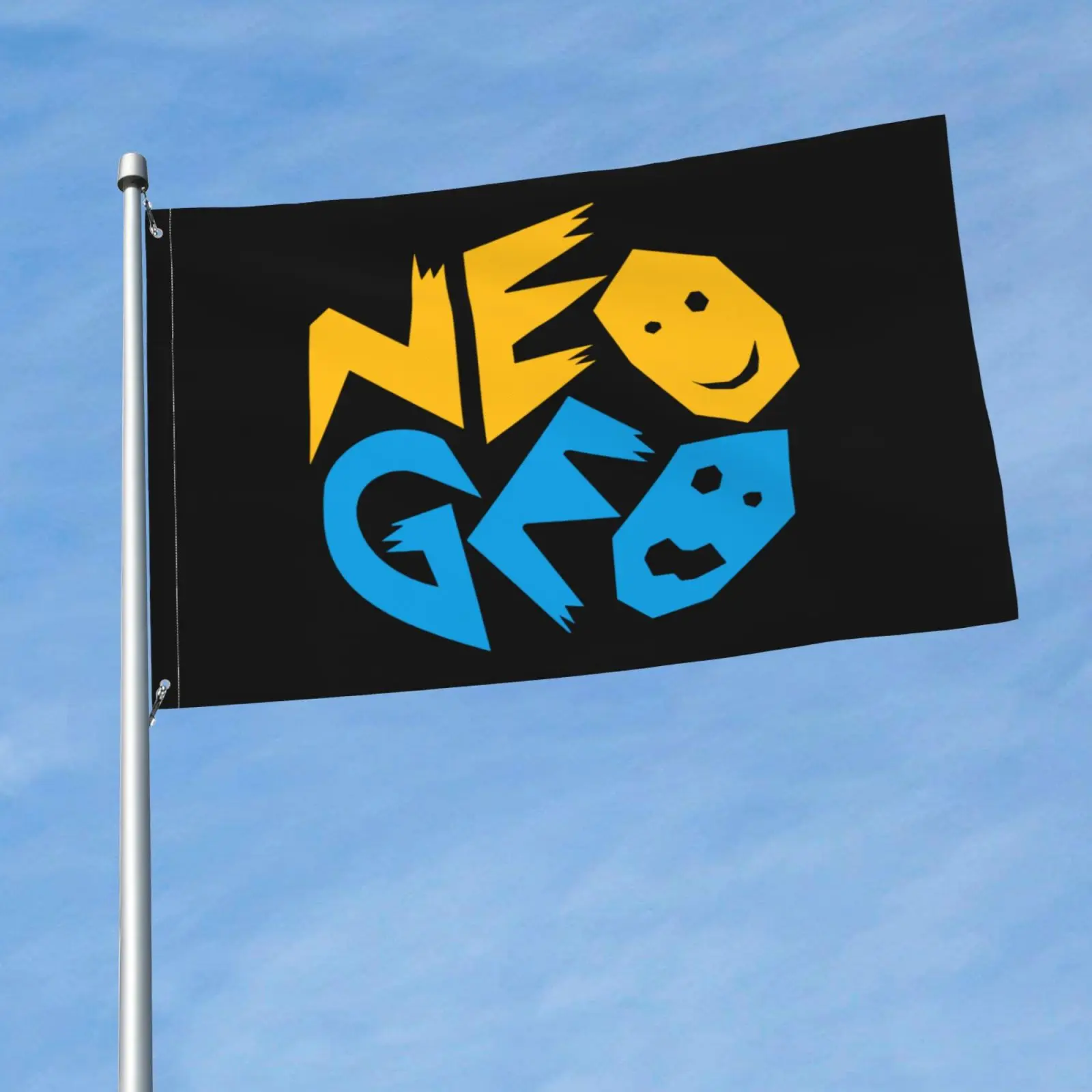 Logo Neo Geo-Aes-Cd-Mvs Neogeo Flag Banner Decoration Decor Birthday Decoration Outdoor