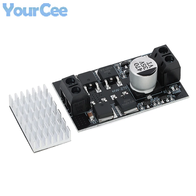2pcs/1pc 10A High-power DC Motor Drive Module Forward and Reverse PWM Speed Regulation Dimming Wide Voltage and High Current