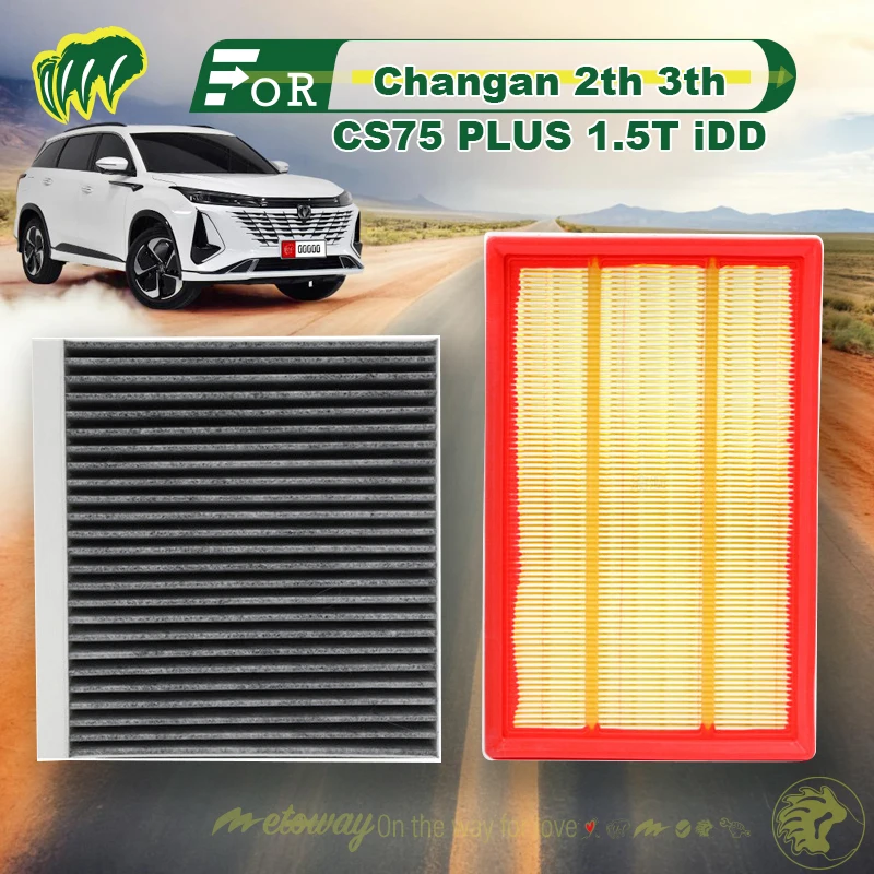 

For Changan 2th 3th CS75 PLUS 1.5T iDD Air Conditioner Filter Car Cabin Air Filter Auto Climate Control Gases Replace Accessorie