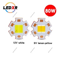 High power high brightness white light 3570 LED beads 12V LED 80W 9V LED 60W LED SMD ceramic beads automotive light source