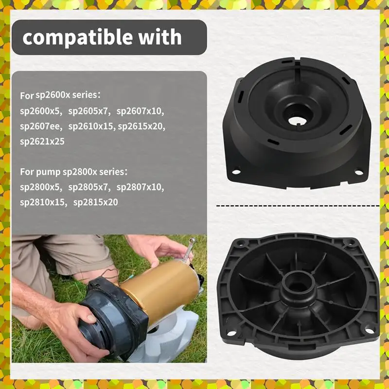 

Уплотнительная пластина AGLH, монтажная пластина для песочного насоса, уплотнительная пластина для серии SPX1600F5 SPX2600E5 SP1600X SP2600X VS