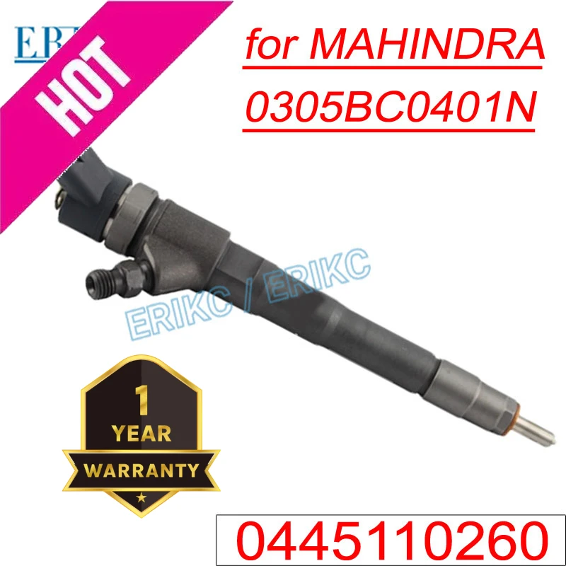 0445110260 Diesel Injector 0 445 110 260 Spray Nozzle 0445 110 260 for Bosch Mahindra Scorpio 0305BC0401N