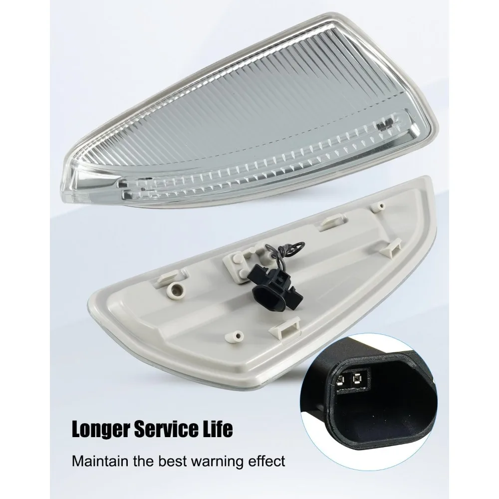 Left/Right Side Rearview Mirror Turn Signal Light For Mercedes-Benz W164 W204 W639 ML300 ML320 ML500 S204 C300 C350 A2048200721