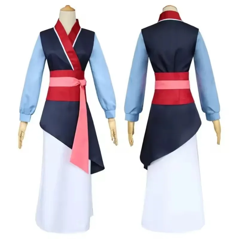 Robe de Cosplay Mulan pour femmes et hommes, déguisement du Dragon Mushu pour Halloween scène Cos carnaval pour adultes nouve