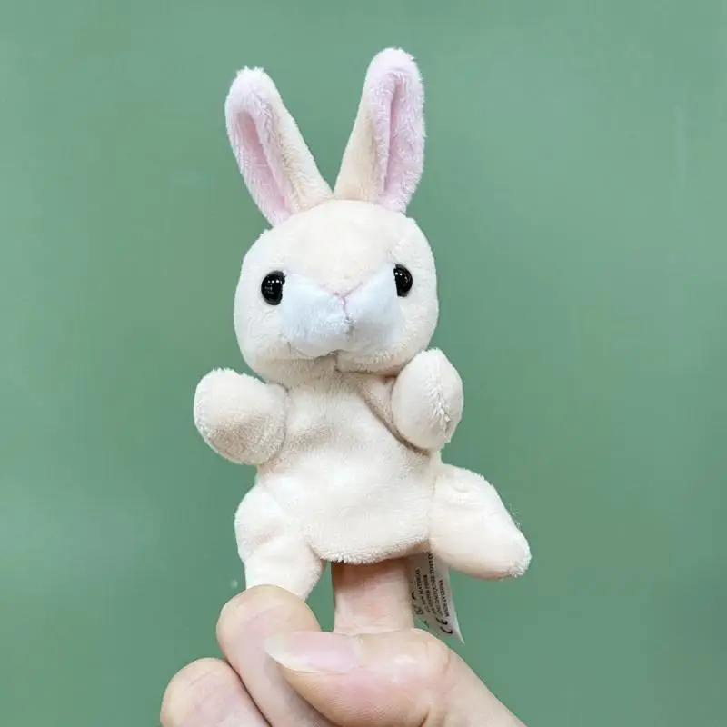 Kleine Tier Fingerpuppe Weiches Plüschtier Für Kinder Reisespaß Interaktives Spielen Und Rollenspiele Geschichtenerzählen A2UB